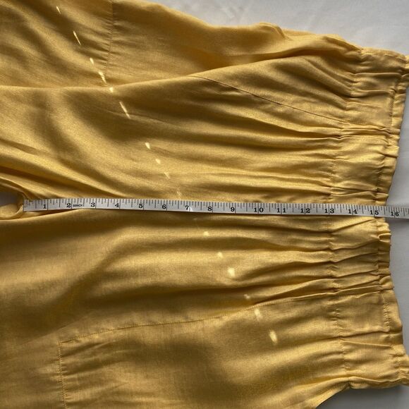 NWOT Jen's Pirate Booty Golden Sun Silk Blend Blouse/ Wide Leg Set Size Large - Picture 15 of 16